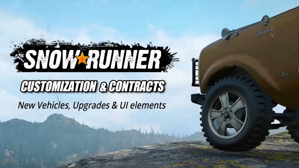 Snowrunner Customization And Contracts Snowrunner Mods For Pc