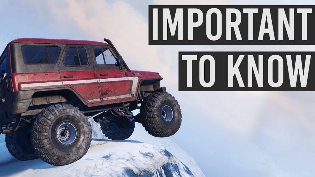 SnowRunner Important Basics To Know From The Start SnowRunner Mods for PC